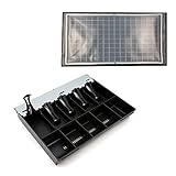 HK SYSTEMS SAM4S Cash Drawer Insert Money Tray 57 with 160key Wet Cover, 5 Bills and 5 Coins (Bundle)