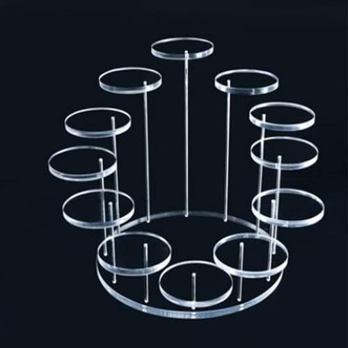 Acrylic Cupcake Stand For 12 Cupcakes, Round Display Stand Dessert Tower Serving Trays For Farmhouse Decor, Kitchen Decor, For Wedding Birthday Party(Size:round) #TOP7