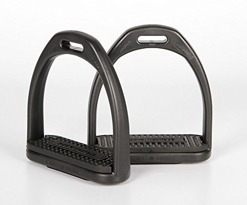 Harry's Horse 43001001–01 Adult étriers Compositi Profile – Adult, M, Noir
