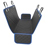Picture of Active Pets Blue Standard Dog Car Hammock Back Seat Cover, Waterproof Backseat Cover Protector for Truck Bench Rear of Sedans or SUVs, Essential Pet Supplies Vacuum or Wipe Clean, Machine Washable