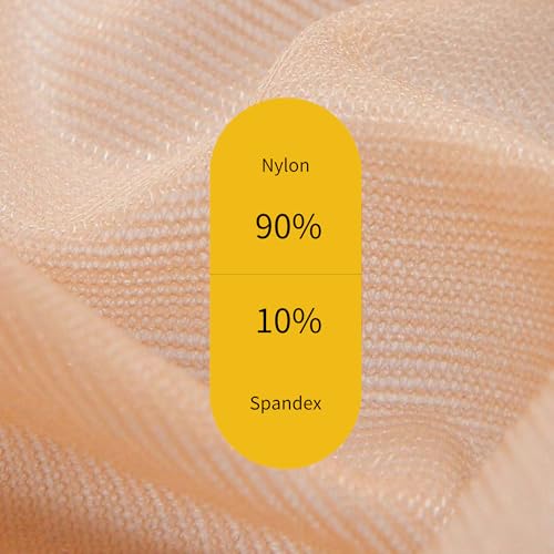 2 Pairs Sheer Pantyhose for Women Ultra Thin,Reinforced Toe & Waist, 20/0 Denier Stockings2