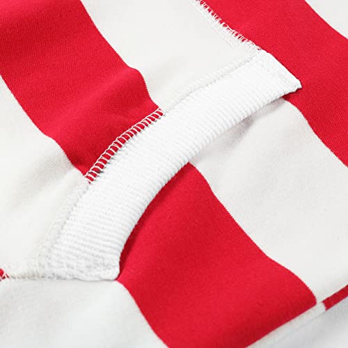 Image of DILBYKE Boys Girls Hoodies Hooded Sweatshirts Classic Solid Sport Pullover Top Lightweight Series Plush Cotton for 5-12 Years