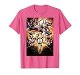 Ultraman Trigger NEW Generation TIGA Poster Visual B T-Shirt, Men, Pink Heather, Large