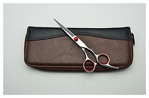 Ciseaux à effiler et ciseaux à cheveux avec boîte de coupe Plus et vis rouge