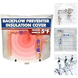 Cubierta de aislamiento para prevención de reflujo (-15.0 °C) – Cubierta de aislamiento de reflujo – Cubierta de válvula de reflujo aislada – Cubierta de válvula de aspersor – Cubierta de bomba de