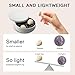 Loluka Small Invisible Wireless Bluetooth Earpiece - Mini Discreet Earbud for Work with Mic