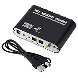 audio hdmi tv pc Ampliamente utilizado para decodificar la fuente de salida de audio de reproductores de audio y video como PC, notebook, reproductor HD, decodificador HD.