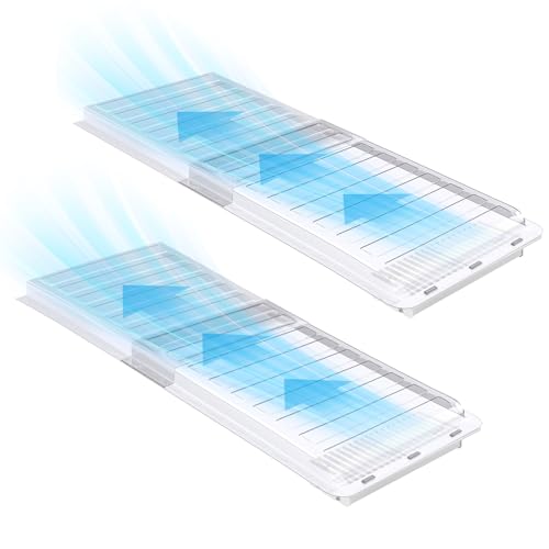 Touri 2 Pack Magnetic Air Vent Extender for Under Furniture,