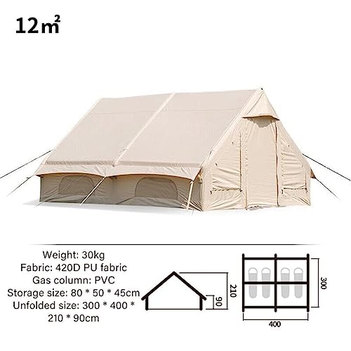 Carpa Inflable para Camping UNISTRENGH 8 Personas miniatura 2