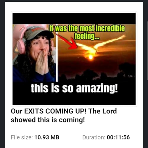 Our EXITS COMING UP! The Lord showed this is coming! Podcast Por arte de portada