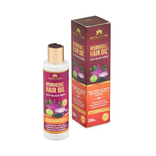Image of Onion Hair Oil for Hair Fall Control & Helps Promote Hair Growth with Sandalwood, Almond, Rose Oil & Black Seed Oil Extracts for All Hair Types - 100 ml
