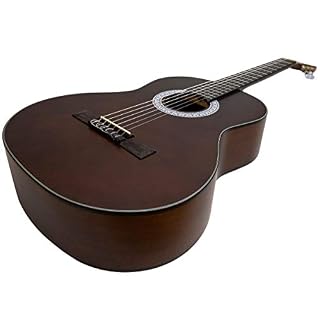 Santana B8 BW EQ v2 Guitare classique Marron satiné - Les Beatles, Paul McCartney, John Lennon, RIngo Starr, George Harrison Santana B8 BW EQ v2 Guitare classique Marron satiné – Image 2