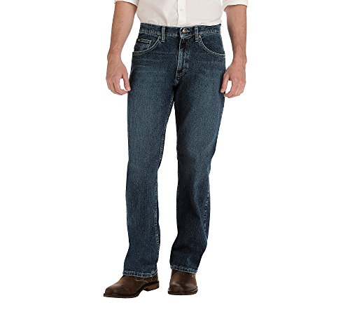 Lee Men's Big & Tall Premium Select Custom Fit Loose Straight Leg Jean, Ric, 48W x 30L