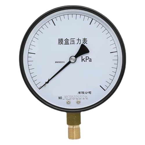 Manomètre à membrane YE-150 0-2.5KPa appareil mesure gaz