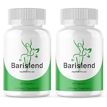 2 Pack Barislend Capsules, Official Barislend Pills Supplement Support, Barislend Advanced Formula, Barislend All Natural Vitamin Energy Overall Health Support, 2 Month Supply 120 Capsules