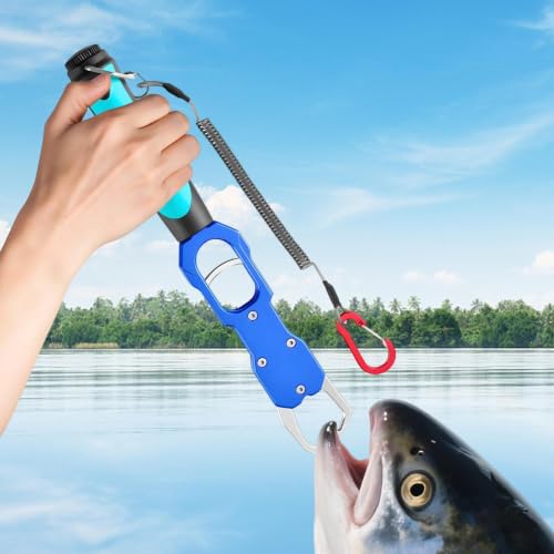 Pinzas de pesca contra escape de capturas con báscula de tracción 3