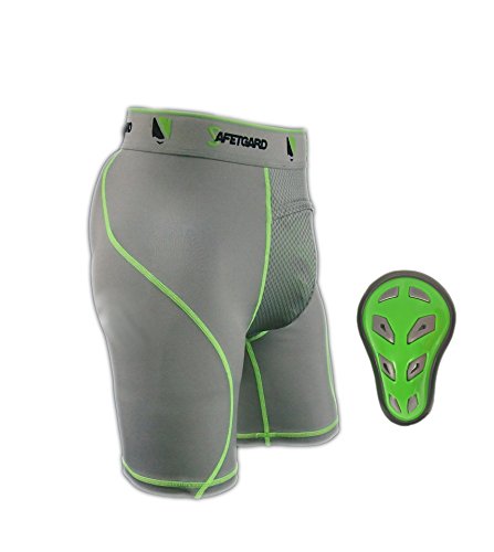 SafeTGard New Ultra Series Mens Boxer with Cage Cup in Neon! - Adult XL