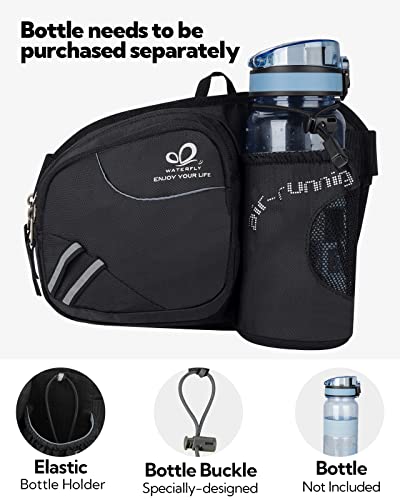 image for WATERFLY Fanny Pack Waist Bag: Waist Pack for Women Men with Water Bot