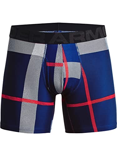 Image of Under Armour mens Multi-pack Performance Tech Boxerjock Brief, 6 inch Inseam, All-day Comfort & Soft