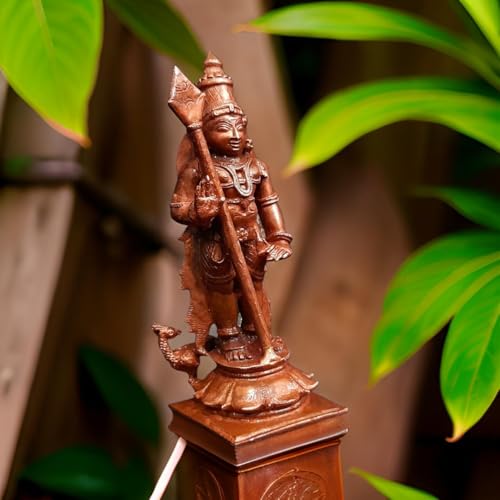 Image of Copper Murugar Idol | Patina Antique Finish | 322g