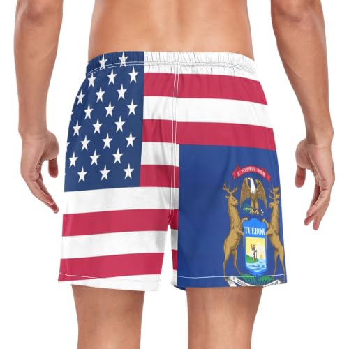 Short de bain léger homme S Yuiboo évacuation humidité surf - 4