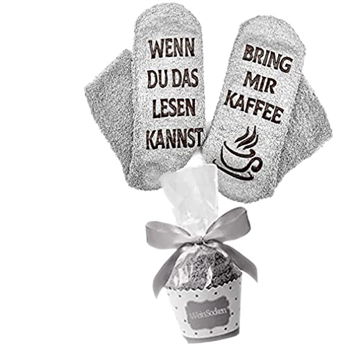 Tecreo Coffee Socken Weihnachts Geschenk für Männer, Neujahrs Geschenk für Männer, Geschenk für Männer zum Geburtstag, Lustige Geschenke für Bruder, Freund, Papa, Opa Cover