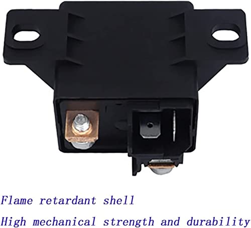 Relé de alta temperatura 12V 75A con bobina eficiente de 2.4W 6