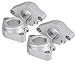 Glamorway Pack of 4Pcs SHF Model Aluminum Linear Rod Rail Shaft Support CNC Route (SHF12)
