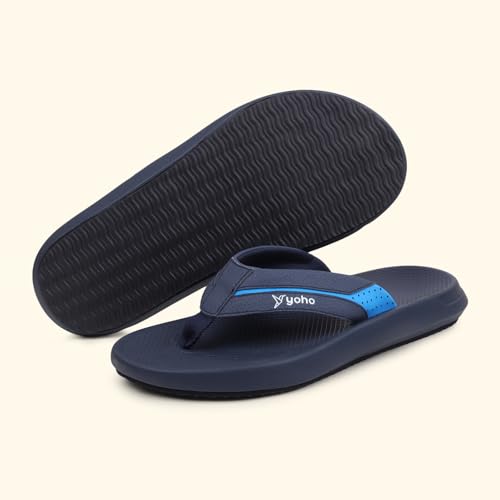 Image of YOHO Snugly Slippers for Men | Sleek Everyday Style | PU Cushioned Support & Durable Build | 004