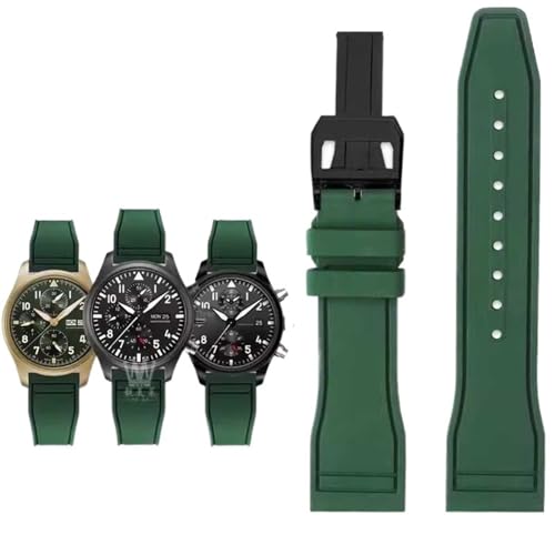 IWC FLUORO���o�[�E�H�b�`�X�g���b�v�N�C�b�N�����[�X�p�C���b�gF1�`�[���h���X�|�[�c�u���X���b�g�E�H�b�`�o���h20mm 21mm 22mm