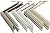 Vinyl PVC 4" x 4" Post Two-Piece Base Trim Skirt for Vinyl Post/Sleeve (Tan/Almond)