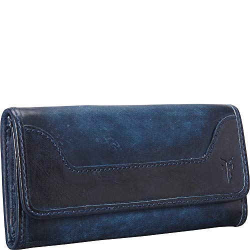 Image of Frye Melissa Wallet Beige Antique Pull Up One Size