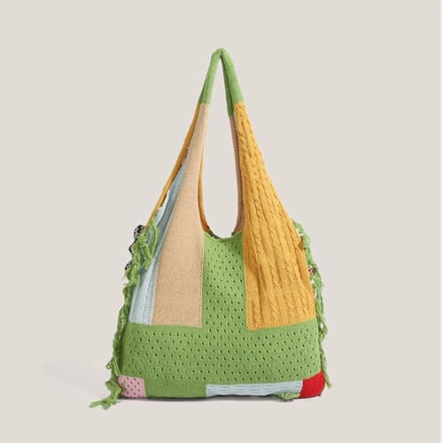 Bolso de hombro tejido con diseño 3D de pez para mujer, estilo Boho, tote versátil para vacaciones de verano miniatura 6