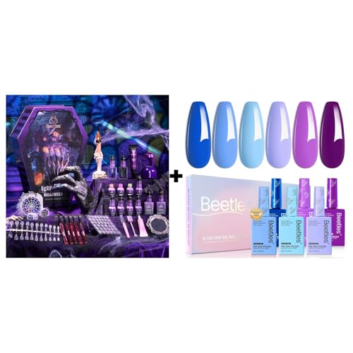 beetles Scream On Halloween Limited Box, Gel Polish Kit with