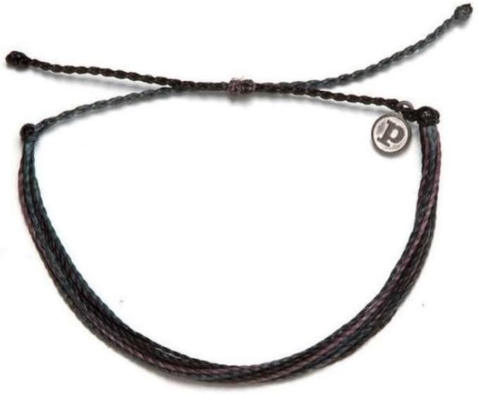 Pura Vida Jewelry Bracelets Muted Bracelet - 100% Waterproof and Handmade w/Coated Charm, Adjustable Band