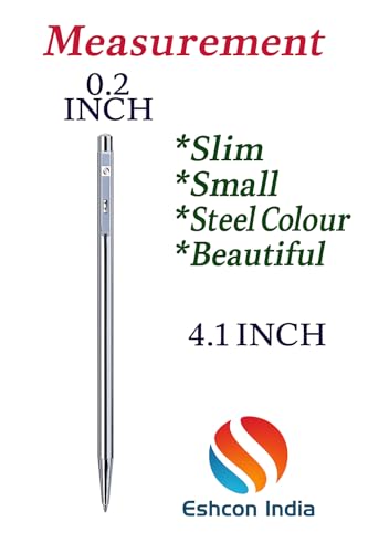 Eshcon India Eshcon Mini & Slim Stainless Steel Pocket Pen Pack of 2 - Image 7