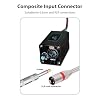 BAFOVY Microphone Amplifier, 48V Phantom Power Mic Preamp with 0-28dB Gain XLR 6.35mm Input for Camera Mixer Recording Studio Live Streaming #3