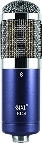 MXL R144 Ribbon Microphone for Vocals, Brass, Horns, Acoustic and Electric Guitars Bundle with Blucoil Pop Filter Windscreen, 10-FT Balanced XLR Cable, and 5-Pack of Reusable Cable Ties