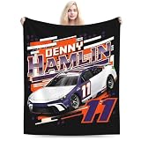 NTYCY Denny Hamlin 11 Blanket Tapestry Sofa Bed Fuzzy Plush Luxury Flannel Super Cozy All Seasons Microfiber Warm Decorative Lightweight Bedroom