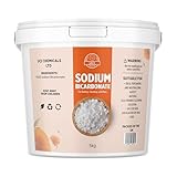 Pure Sodium Bicarbonate (Baking Soda) - 5 kg Bucket | Multi-Purpose Baking, Cleaning, and Descaling Bicarbonate of Soda