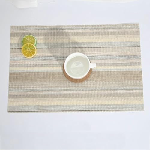 Sets de table jacquard antidérapants et lavables protégeant efficacement de la chaleur - 3