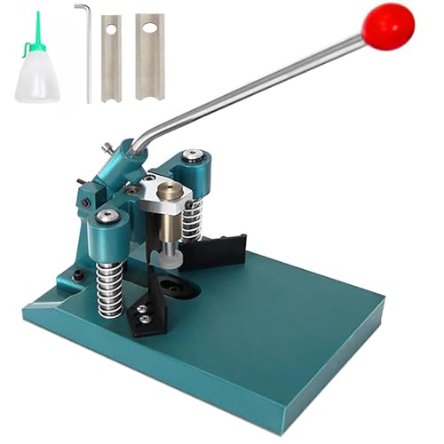 Cortador de esquinas de papel, máquina ajustable resistente con 2 cuchillas, grosor de corte de 3 cm para tarjetas de visita y folletos de fotos