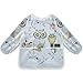 KAAVIYO Mariposa Búho Delantales para Niños, Delantal para Pintura Mangas Largas Delantal Impermeable Infantil para 2-8 Años