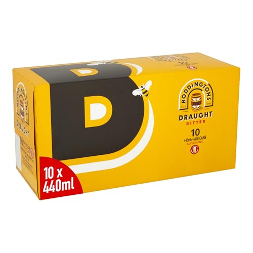 Boddingtons Draught Beer, 10 x 440ml cans