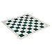 Andux Chess Game Rollable Chessboard Chessboard Only XQQP-01 (Green,35X35cm)