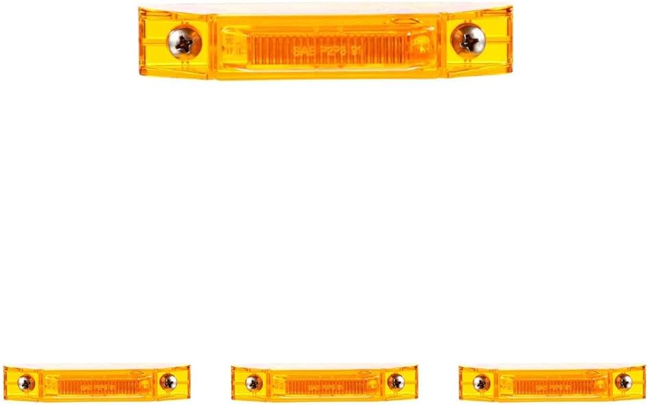 TruckLite (35200Y Marker/Clearance Lamp Kit, Yellow (Pack