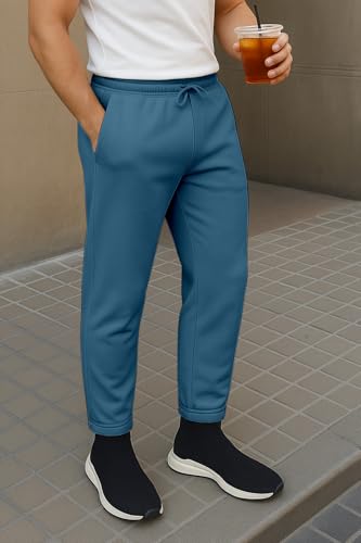 Image of FTX Men Solid Regular Fit Fleece Pack of 1 Track Pant