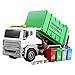 SM SunniMix Zabawka do wózka na śmieci ze światłem i dźwiękiem, zabawka do samochodów z recyklingu, z 4 pojemnikami na śmieci, zabawka do nauki ciężarówek, zestaw upominkowy do samochodu, dla chłopców