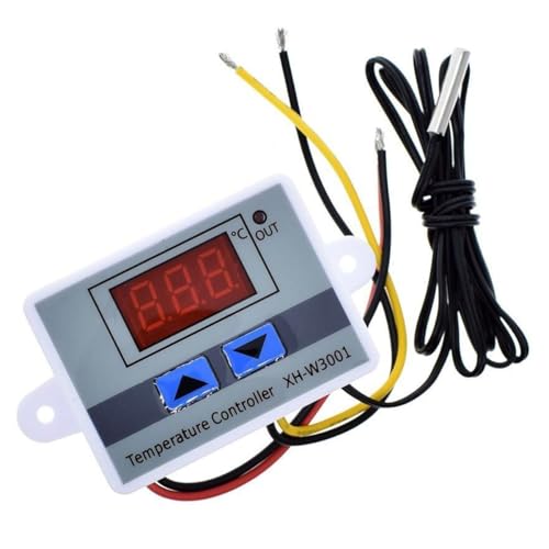 Controlador de Temperatura Digital Termostato 110 / 220V AC XH-W3001