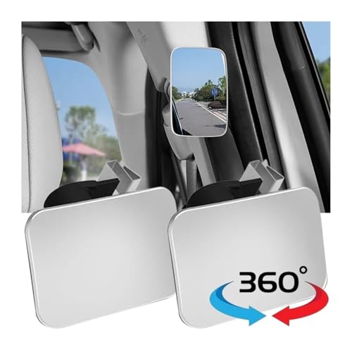 Rétroviseur réglable à 360 degrés intérieur ou extérieur auto - 3
